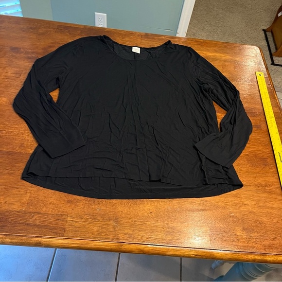 Soma black long sleeve pajama top size XXL - Picture 1 of 6